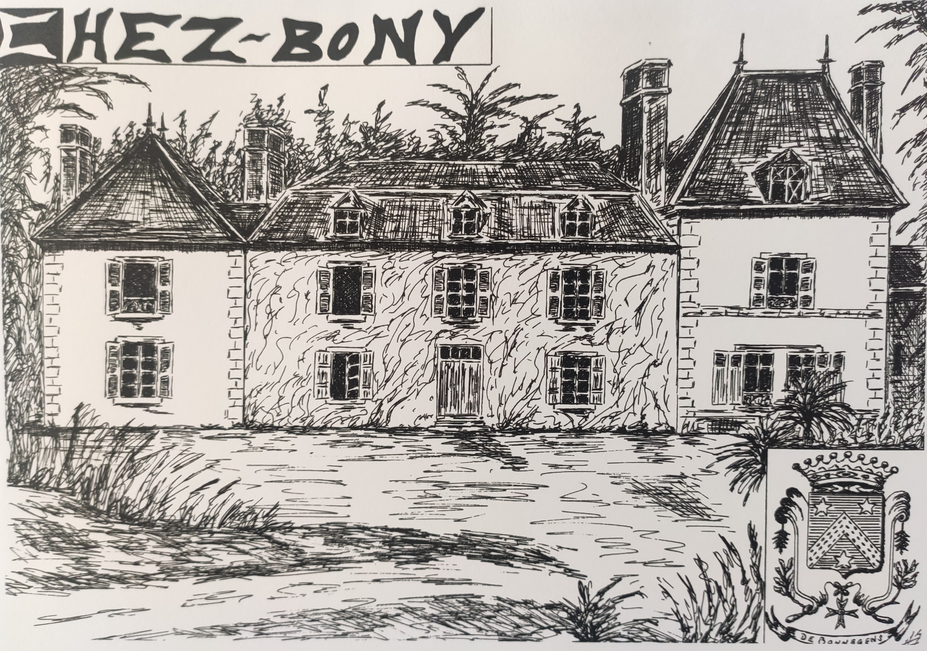 Chez Bony gravure